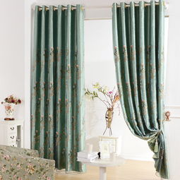 美簾美居 綠意盎然的布藝新中式，齊家網產品庫中的植物花卉窗簾全解析